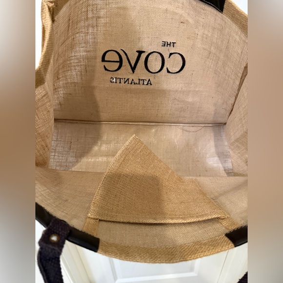 The Cove Atlantis Jute Tote Beach Bag - Picture 3 of 7